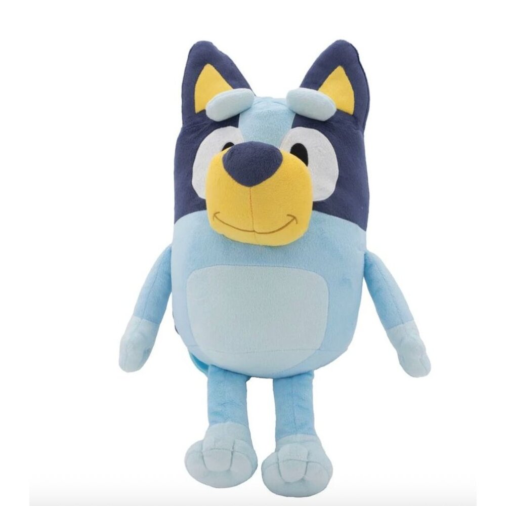 Bluey Plush Backpack For Kids With Adjustable Straps & Zipper Closure